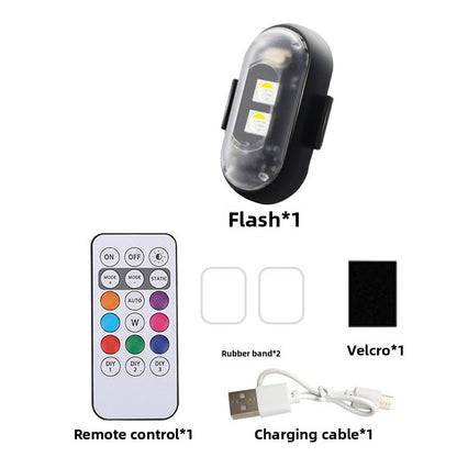RGB LED Strobe Position Light with Remote Control