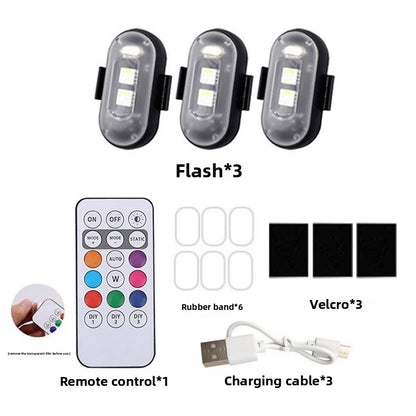 RGB LED Strobe Position Light with Remote Control
